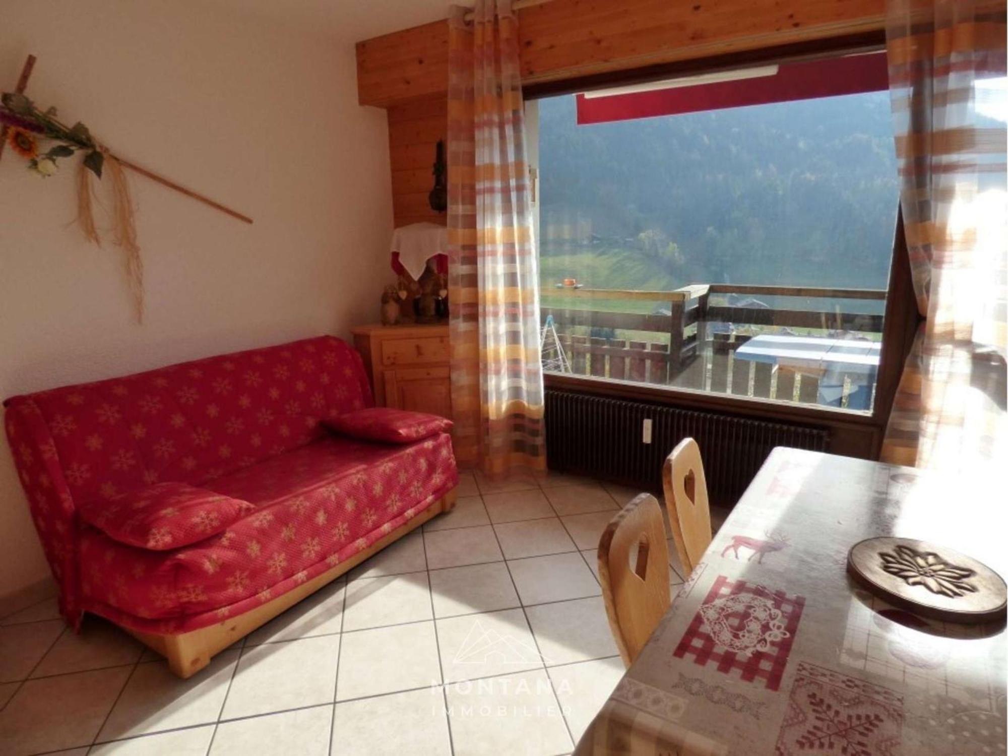Studio Renove Avec Cabine - 26M² - 5 Pers - Balcon Expose Sud - Pres Skibus Et Remontees Mecaniques - Fr-1-458-125 Le Grand-Bornand Dış mekan fotoğraf