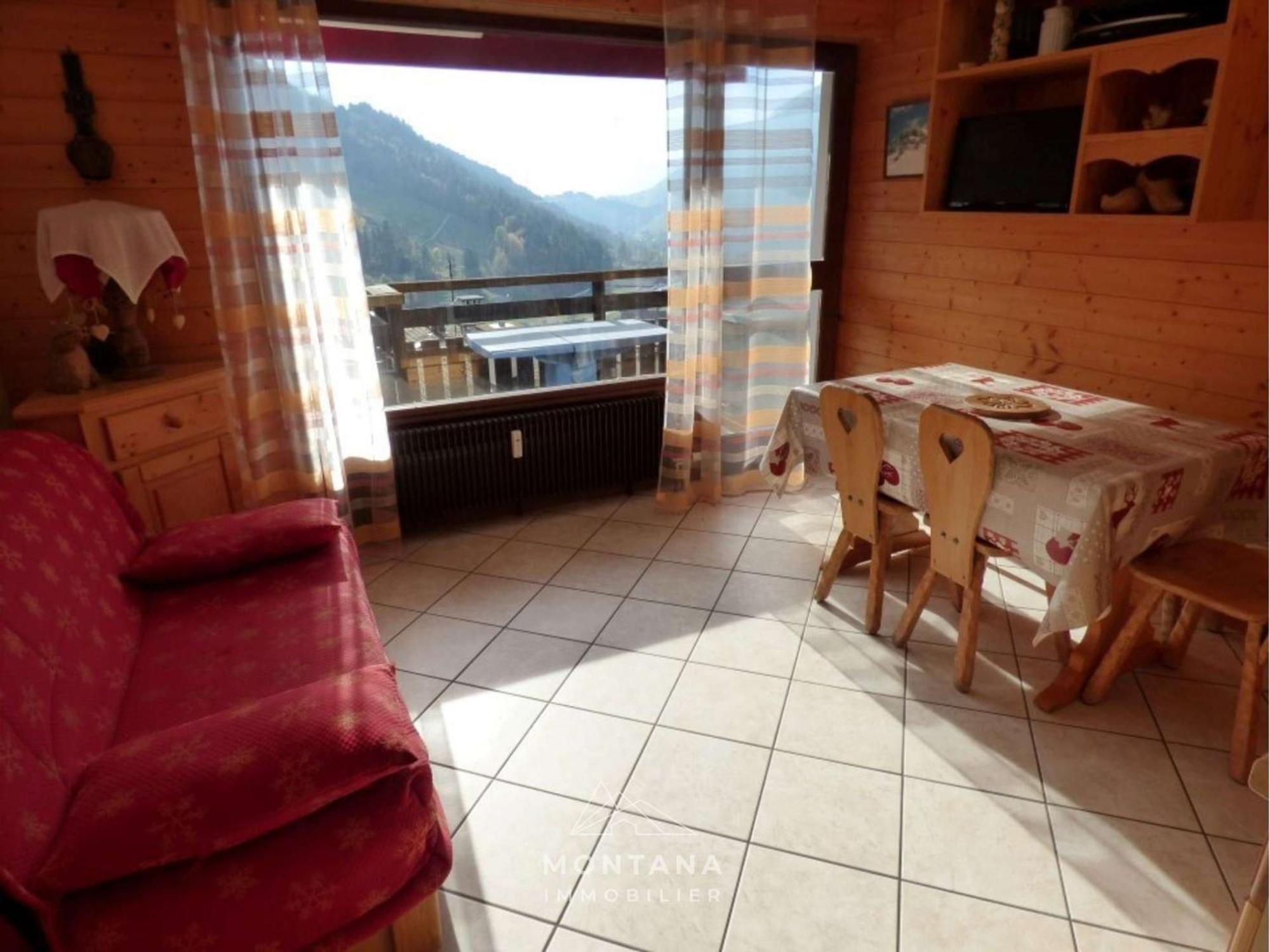 Studio Renove Avec Cabine - 26M² - 5 Pers - Balcon Expose Sud - Pres Skibus Et Remontees Mecaniques - Fr-1-458-125 Le Grand-Bornand Dış mekan fotoğraf